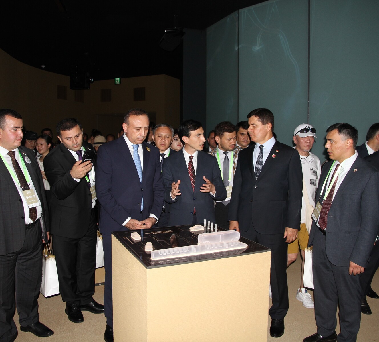 The Uzbekistan Pavilion at EXPO-2025 was visited by Hokim Kholikzoda, First Deputy Prime Minister of the Republic of Tajikistan.