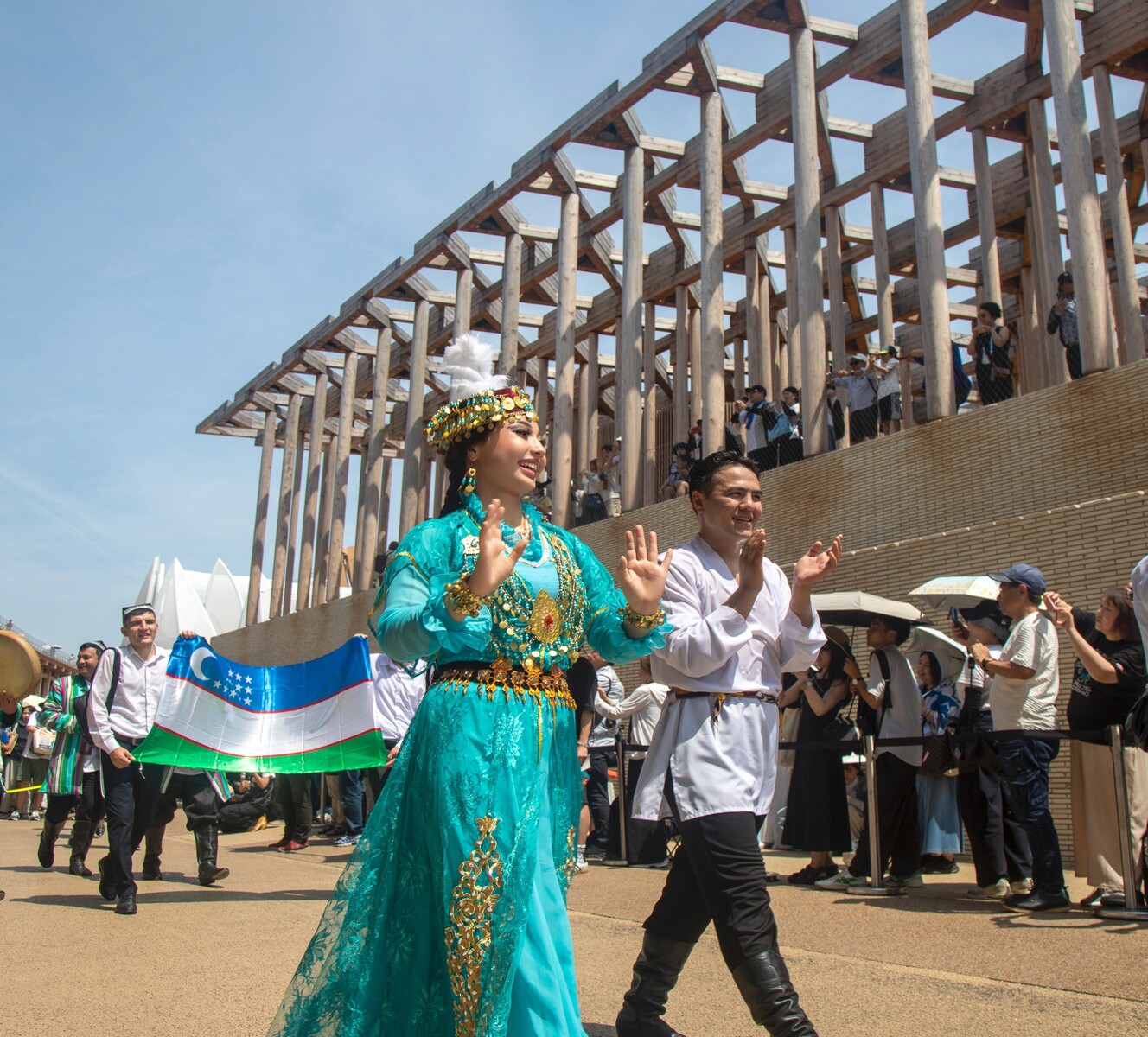 Uzbekistan’s National Day Parade at Expo 2025